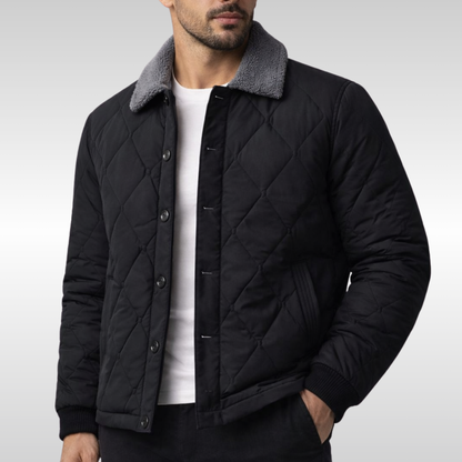 CHARLES QUILTED FLEECE JACKET | STAY WARM AND DRY, WITHOUT SACRIFICING STYLE